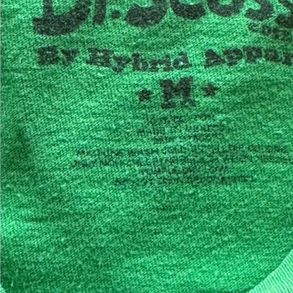DR SEUSS BY HYBRID APPAREL MENS THE GRINCH FACE T-SHIRT SZ M - Picture 4 of 9